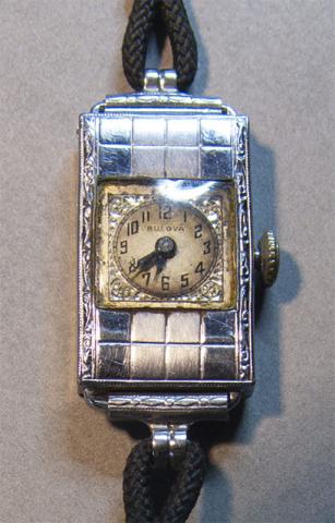 Bulova watch 1929