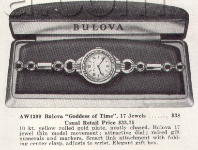 1939 Bulova ad