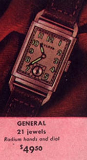 Bulova General watch