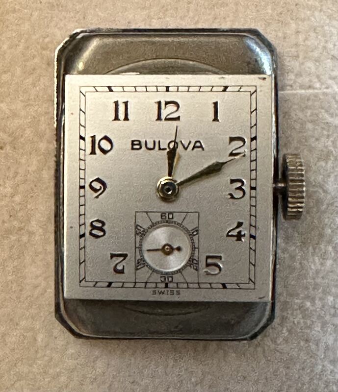 1946 Bulova Navigator or Broker dial 3