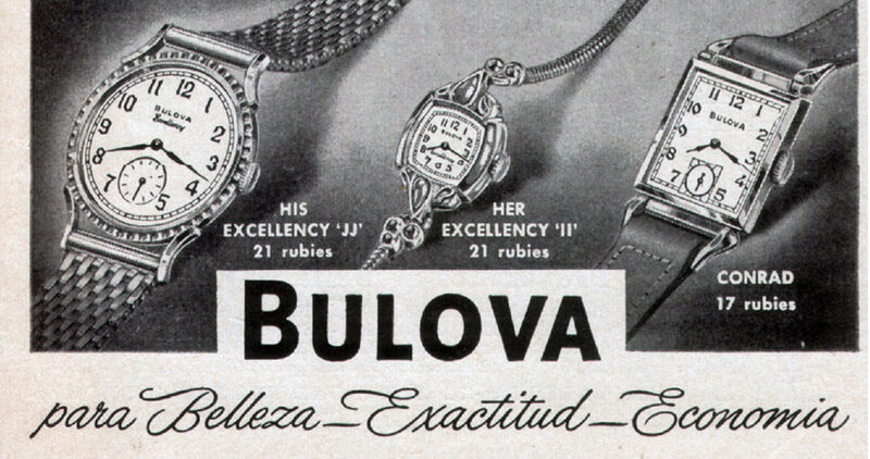 1949 Bulova Conrad ad