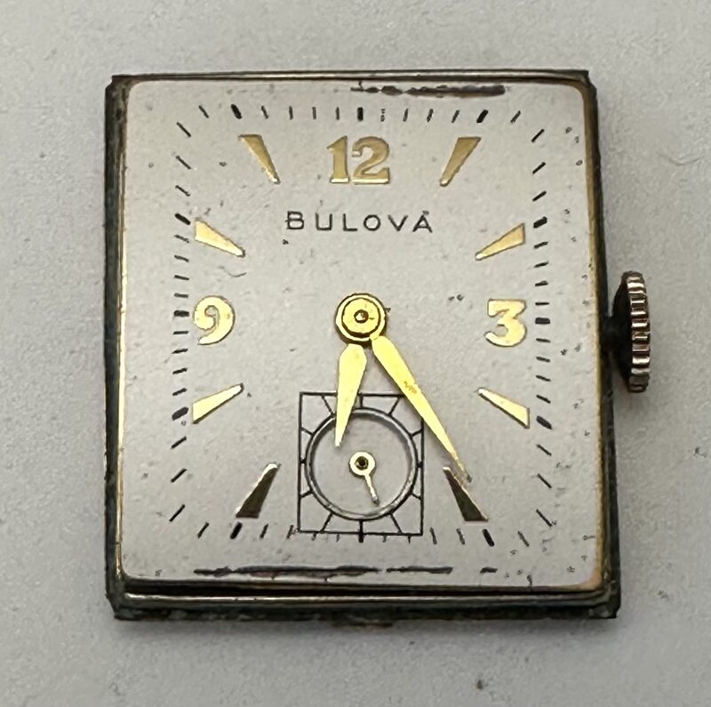 1953 Bulova Douglas or Brigadier dial 2