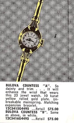 1961 Bulova Countess Ad.