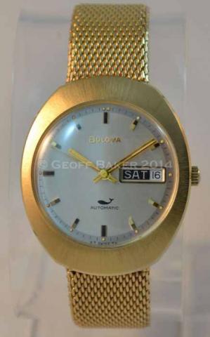 Geoffrey L Baker 1970 Bulova Golden Clipper D watch 12 27 2014