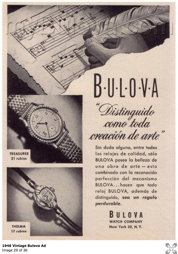 1943 Bulova Thelma