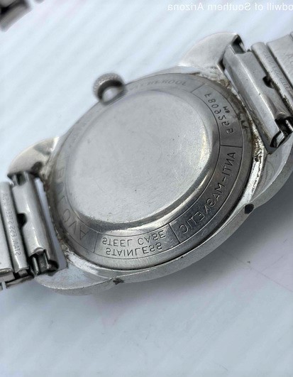 Back of watch from auction site