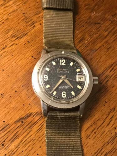 1968 Bulova Snorkel H watch