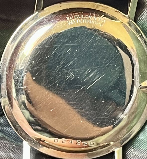 Back of watch.