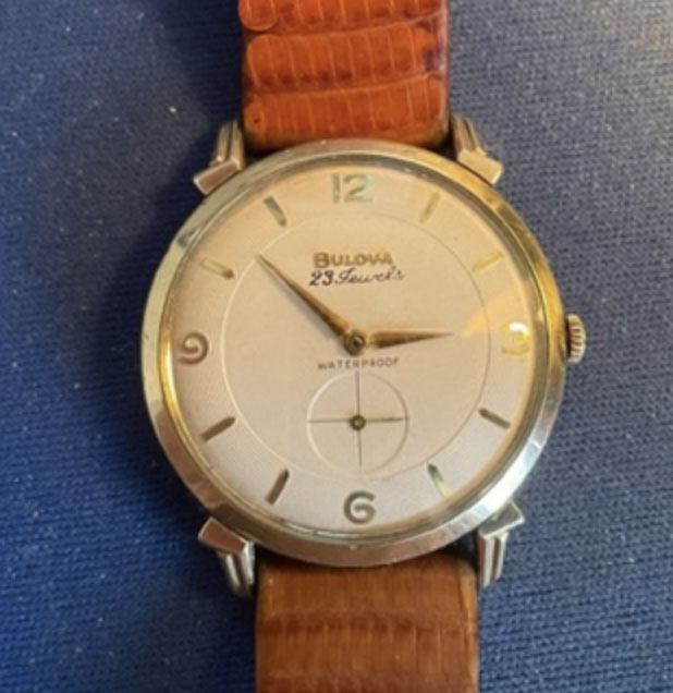 Front with modified dial and hands