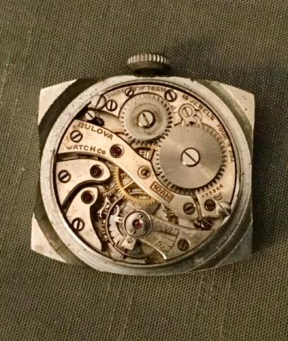 1929 Templan Bulova watch