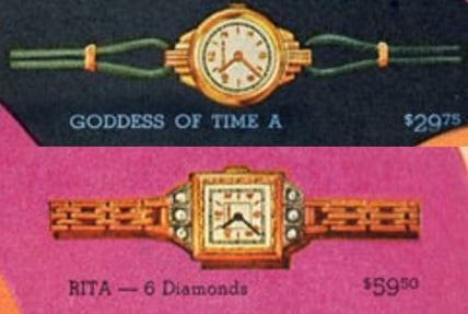1937 Ad with Rita band example