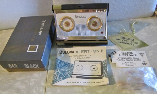 Bulova Alert-MK II Transistor Watch Radio