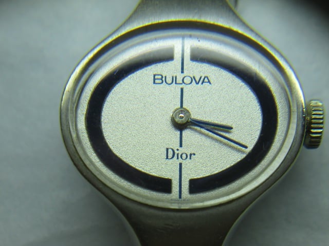 1972 Dior Bulova watch