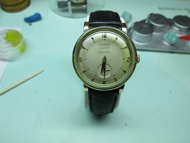1951 Bulova Caldwell watch