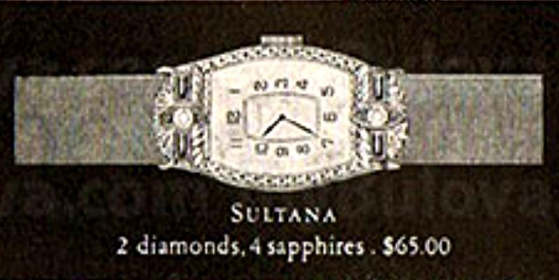 1928 Bulova Sultana 11-2-21 Ad