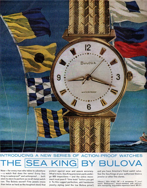 Bulova ad from database 1961