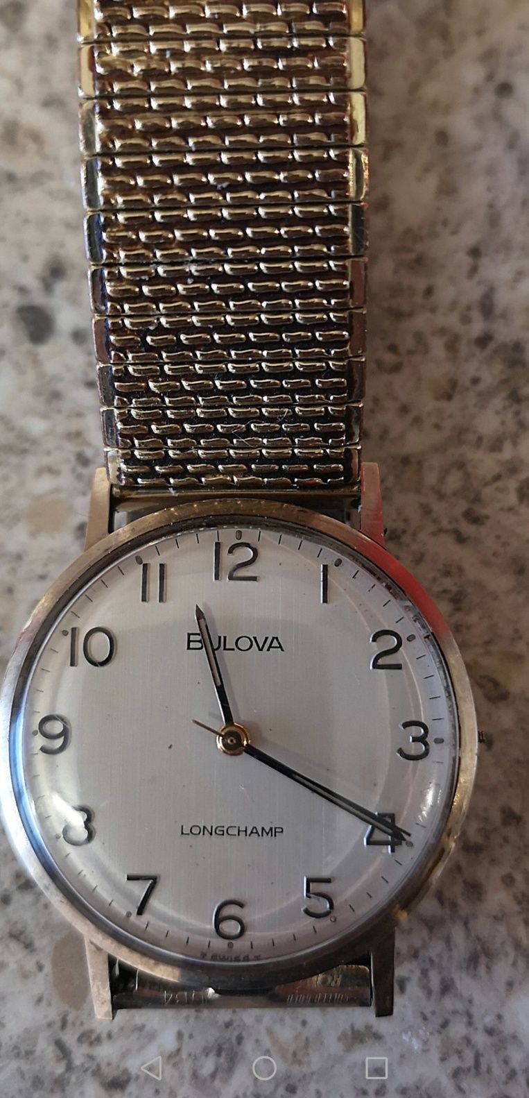 Bulova Longchamp watch