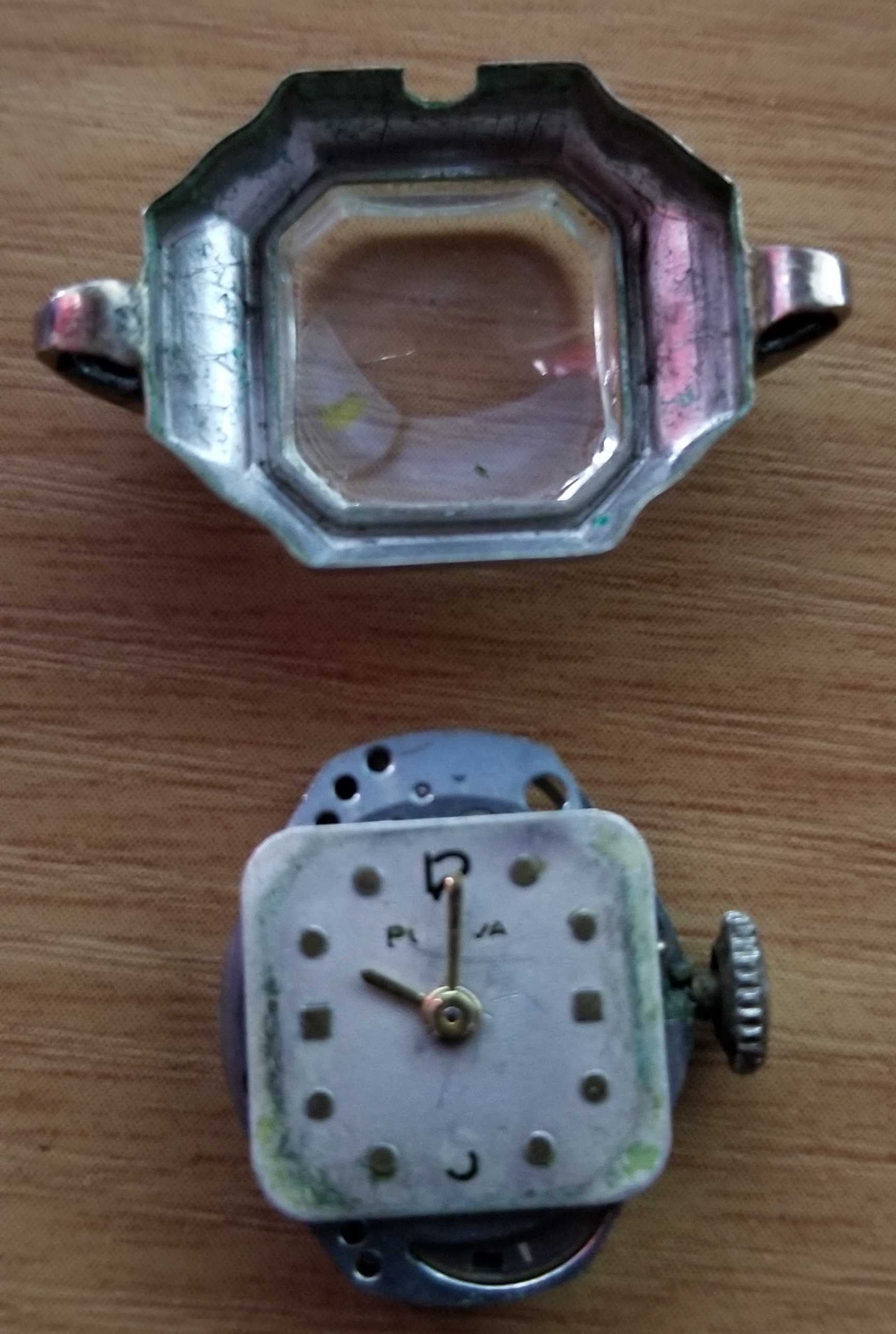 Face and case of Ladies 1947 Bulova watch