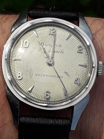 1956 Bulova watch 23 model B